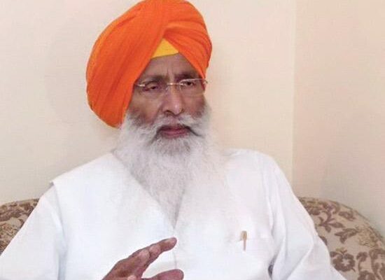 ਸੀਨੀਅਰ ਅਕਾਲੀ ਆਗੂ ਸੁਖਦੇਵ ਸਿੰਘ ਢੀਂਡਸਾ ਦਾ ਦੇਹਾਂਤ